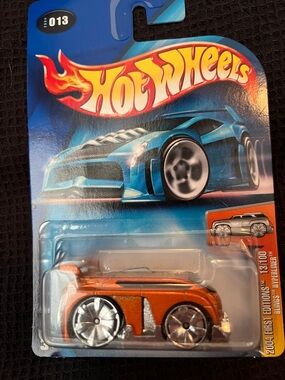 Hot Wheels Orange Die-Cast Collector Car